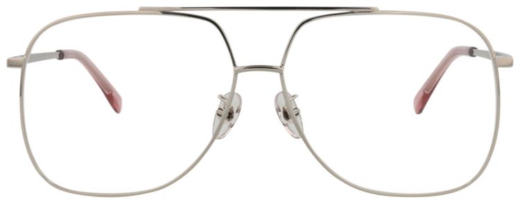 Stella McCartney Aviator Frame Metal Optical Frames PalladiumTransparent