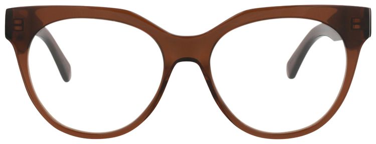 Stella McCartney Cat Eye Frame Acetate Optical Frames BrownTransparent