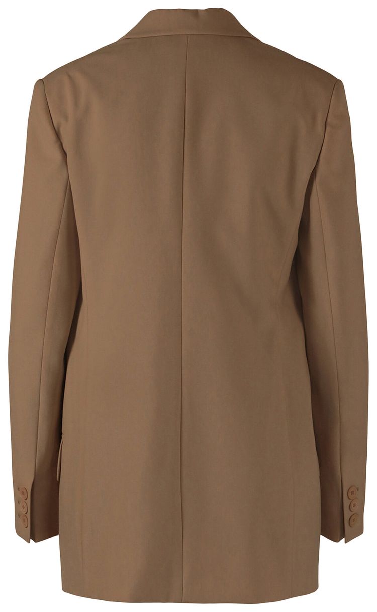 Stella McCartney Allison Wool Blazer Straw