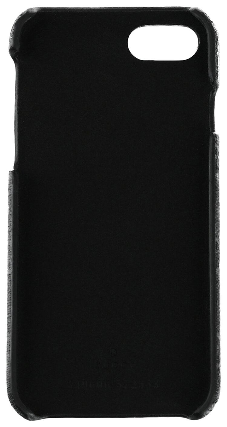 Gucci GG Supreme Selleria iPhone 8 Case Black