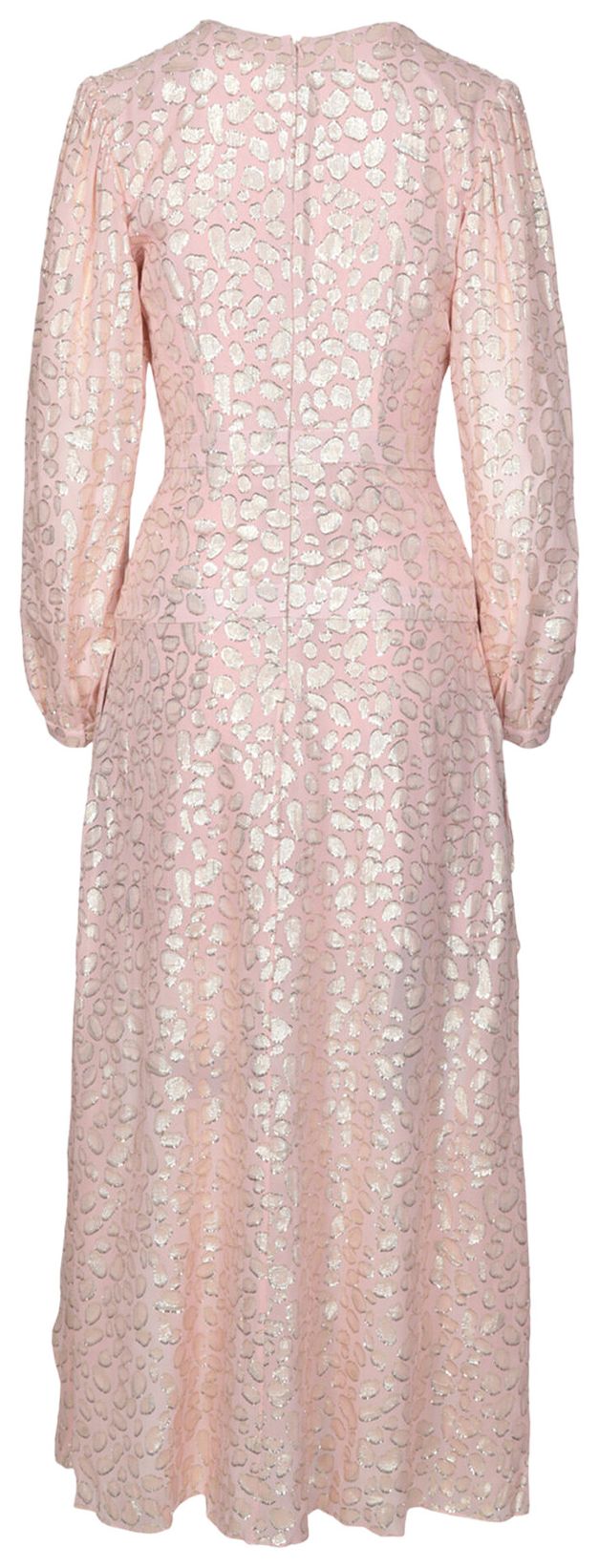 Stella McCartney Animal Print Asymmetrical Dress Ballet Pink