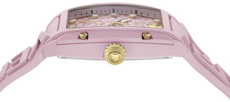 Versace Dominus Ecoceramic Watch Pink