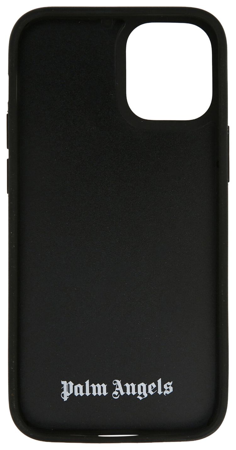 Palm Angels Classic Logo iPhone 12 Mini Case OrangeFluorescentWhite