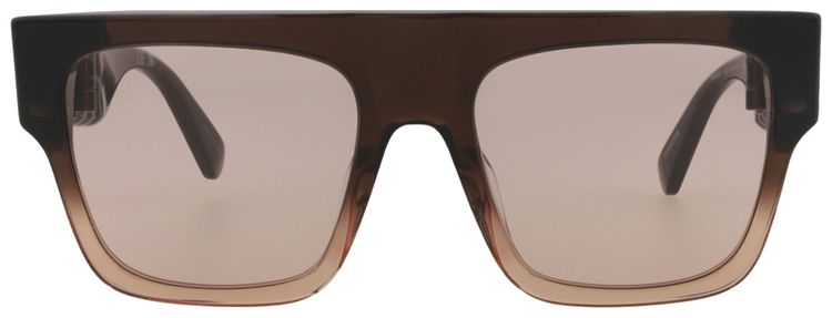 Stella McCartney Square Frame Acetate Sunglasses Brown