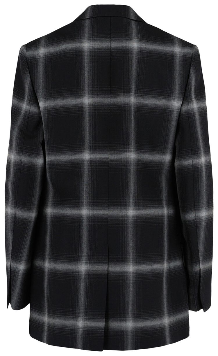 Stella McCartney Rylee Single Breasted Blazer BlackGrey