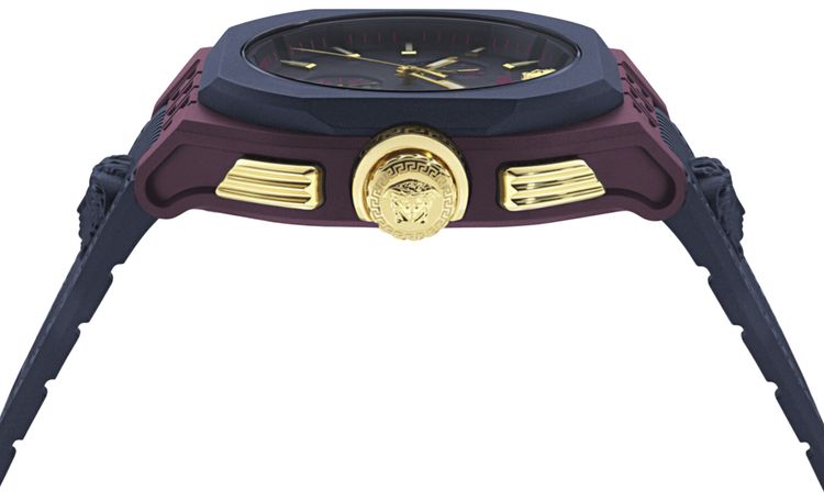 Versace V Legend Ecoceramic Chronograph Watch Red