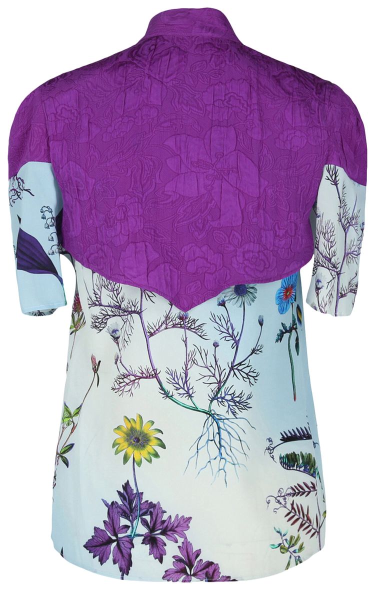 Stella McCartney Roxanne Silk Blouse MulticolorBlue