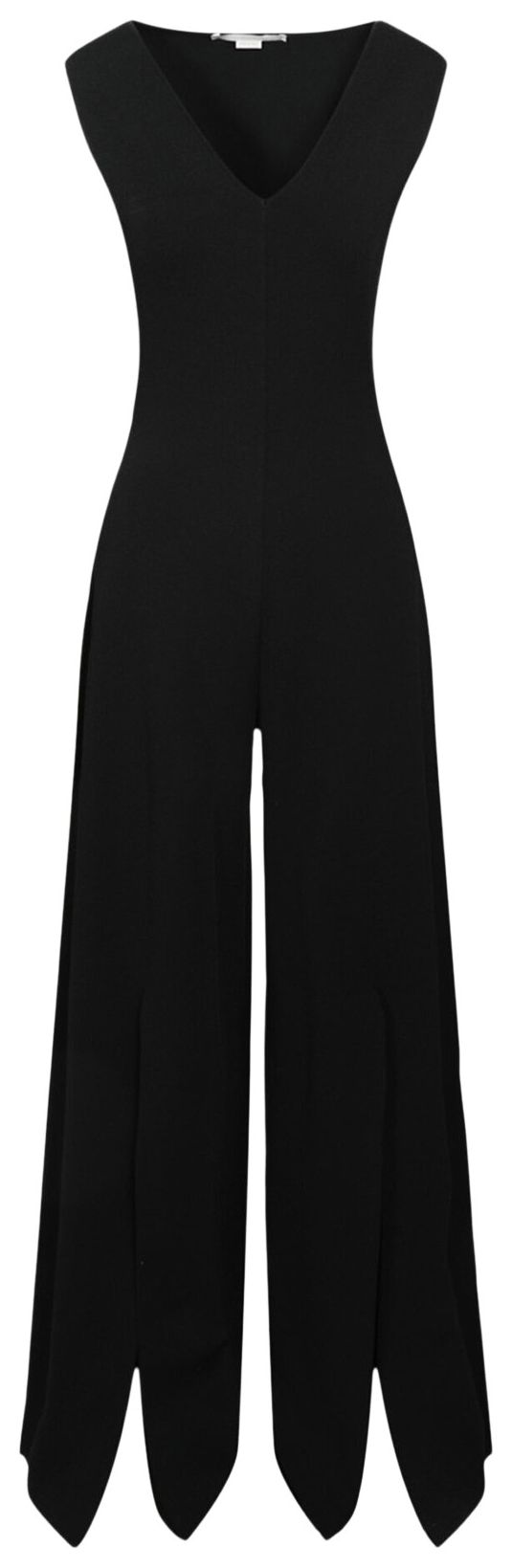Stella McCartney Compact Knit Jumpsuit Black