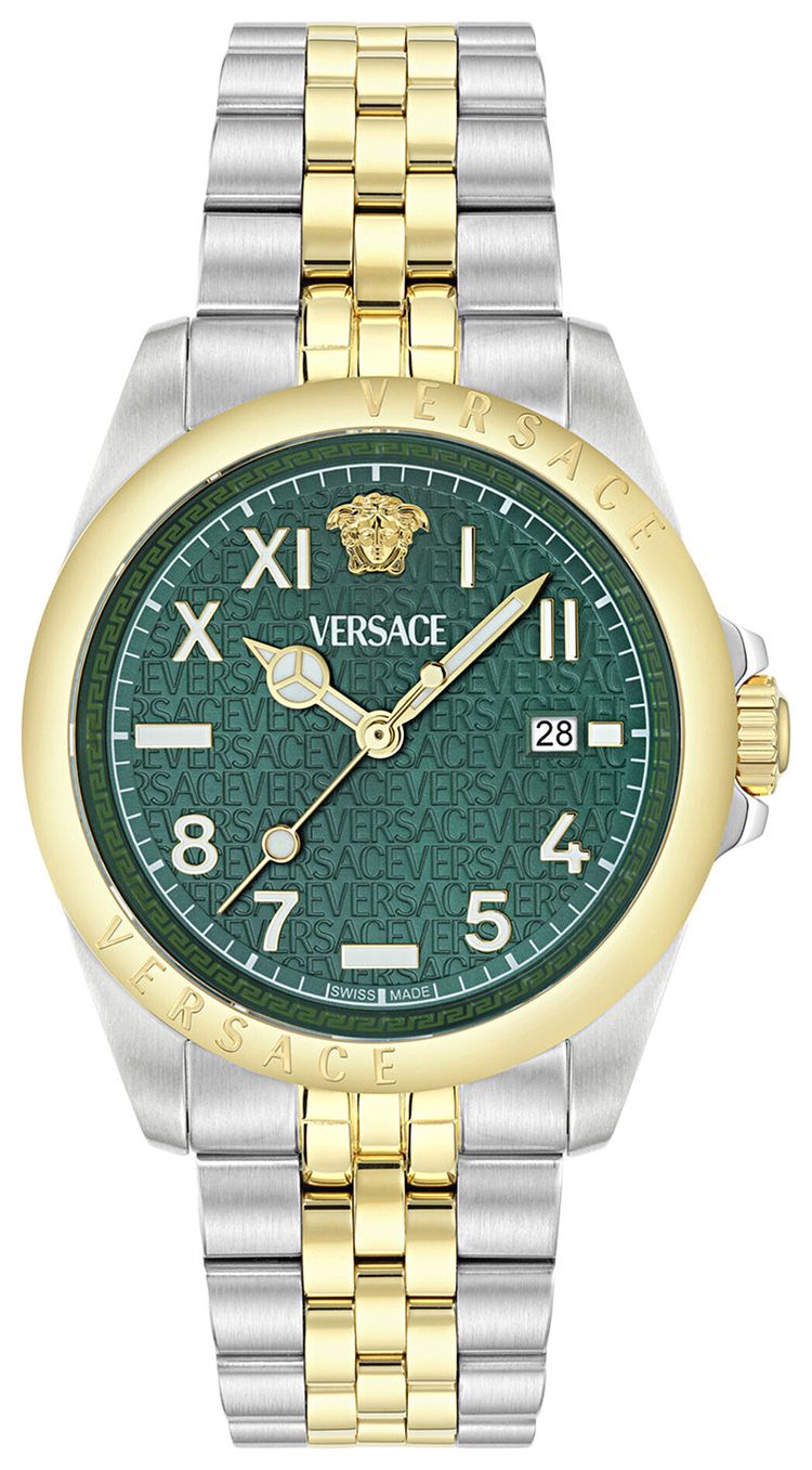 Versace Anteo Bracelet Watch Two Tone
