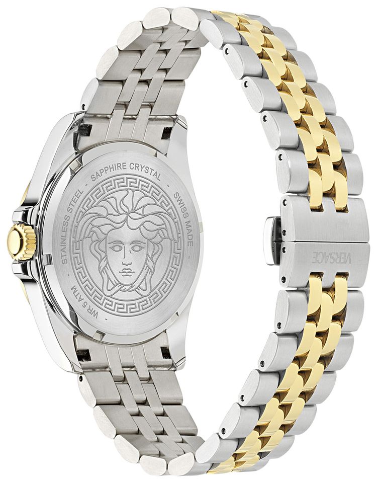 Versace Anteo Bracelet Watch Two Tone