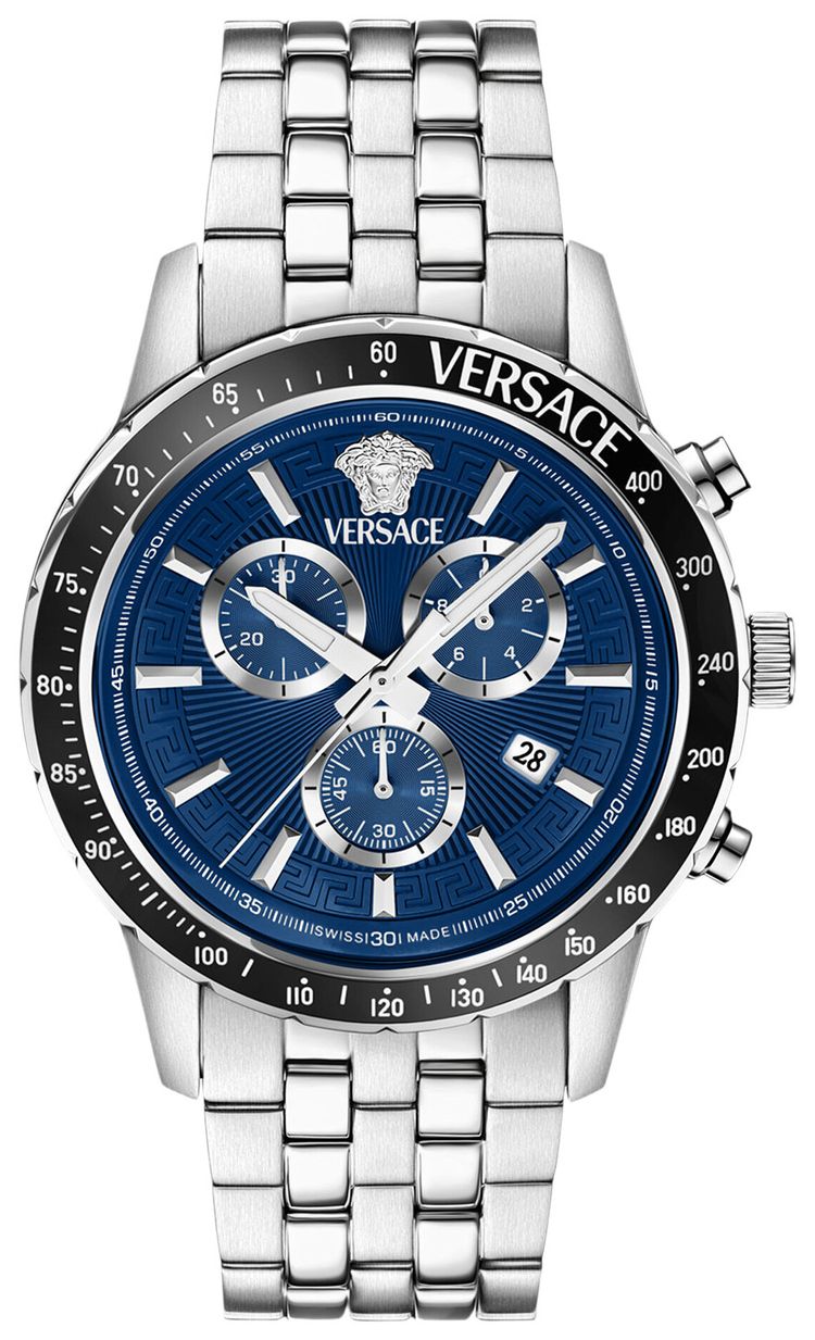 Versace Sport Chrono Bracelet Watch Stainless Steel