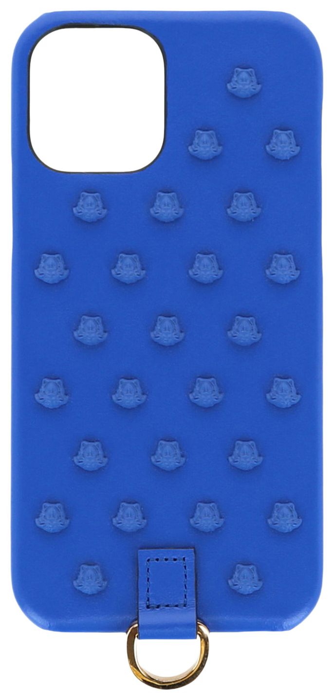 Versace Medusa iPhone 12 Case Blue
