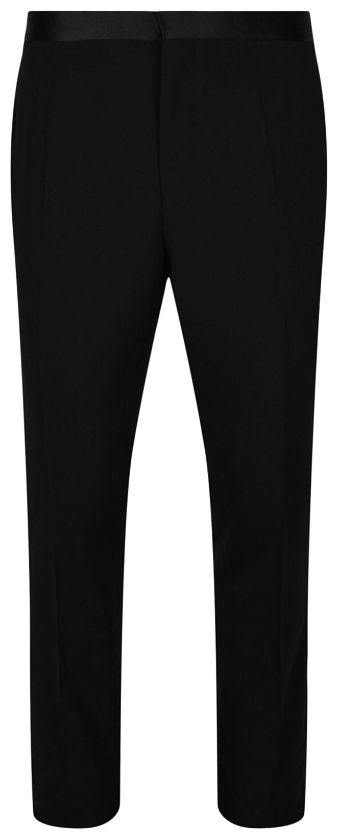 Versace Embellished Panel Formal Pants Black