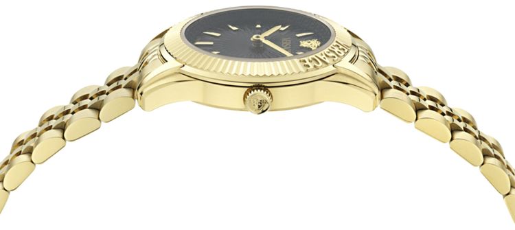 Versace Greca Time Petite Bracelet Watch Gold