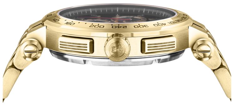 Versace Aion Chrono Bracelet Watch Gold