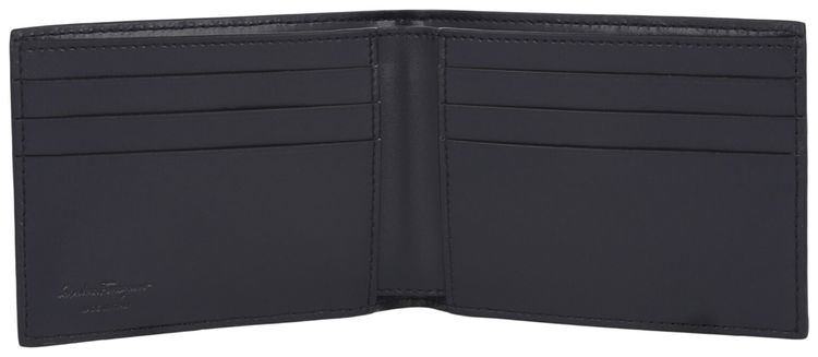 Ferragamo Crosta Bifold Wallet Blue