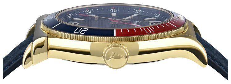 Ferragamo 1898 Sport Leather Watch Multicolor