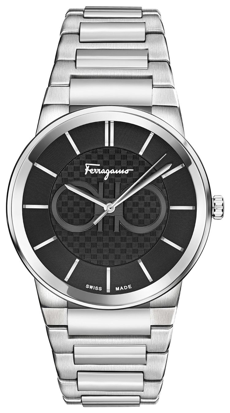 Ferragamo Sapphire Bracelet Watch Stainless Steel