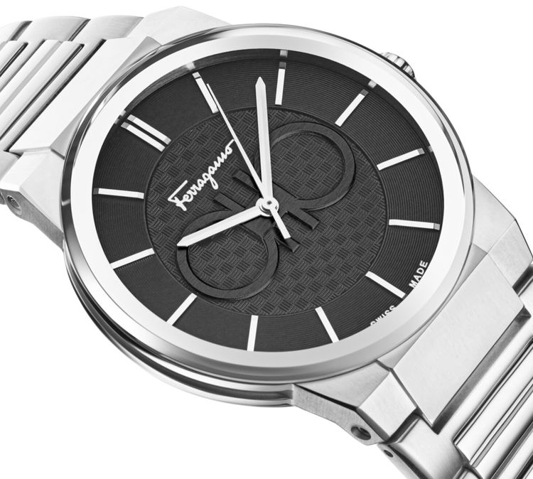 Ferragamo Sapphire Bracelet Watch Stainless Steel