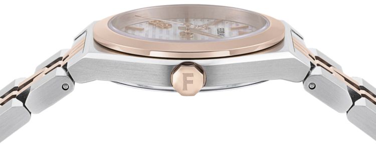 Ferragamo Vega New Bracelet Watch Two Tone