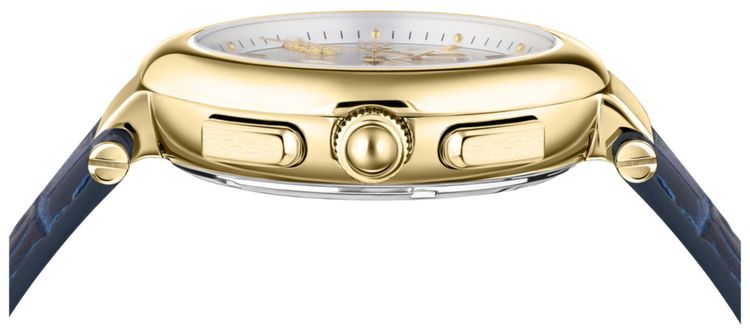 Ferragamo Legacy Chronograph Watch Gold