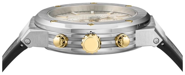 Ferragamo F 80 Chrono Silicone Watch Stainless Steel