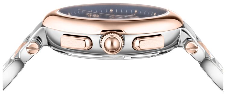 Ferragamo Legacy Chronograph Watch Two Tone