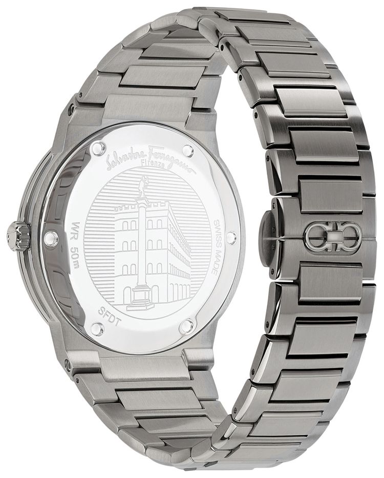 Ferragamo F 80 Classic Bracelet Watch Grey