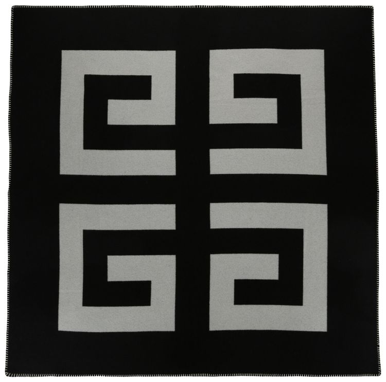 Givenchy 4G Logo Blanket BlackWhite