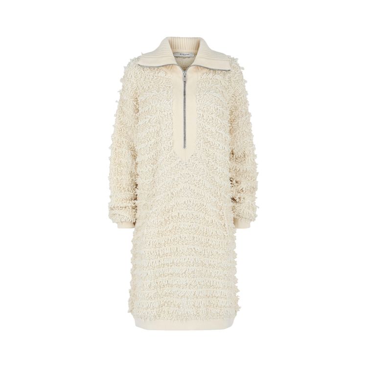 Givenchy Long Fringed Sweater White