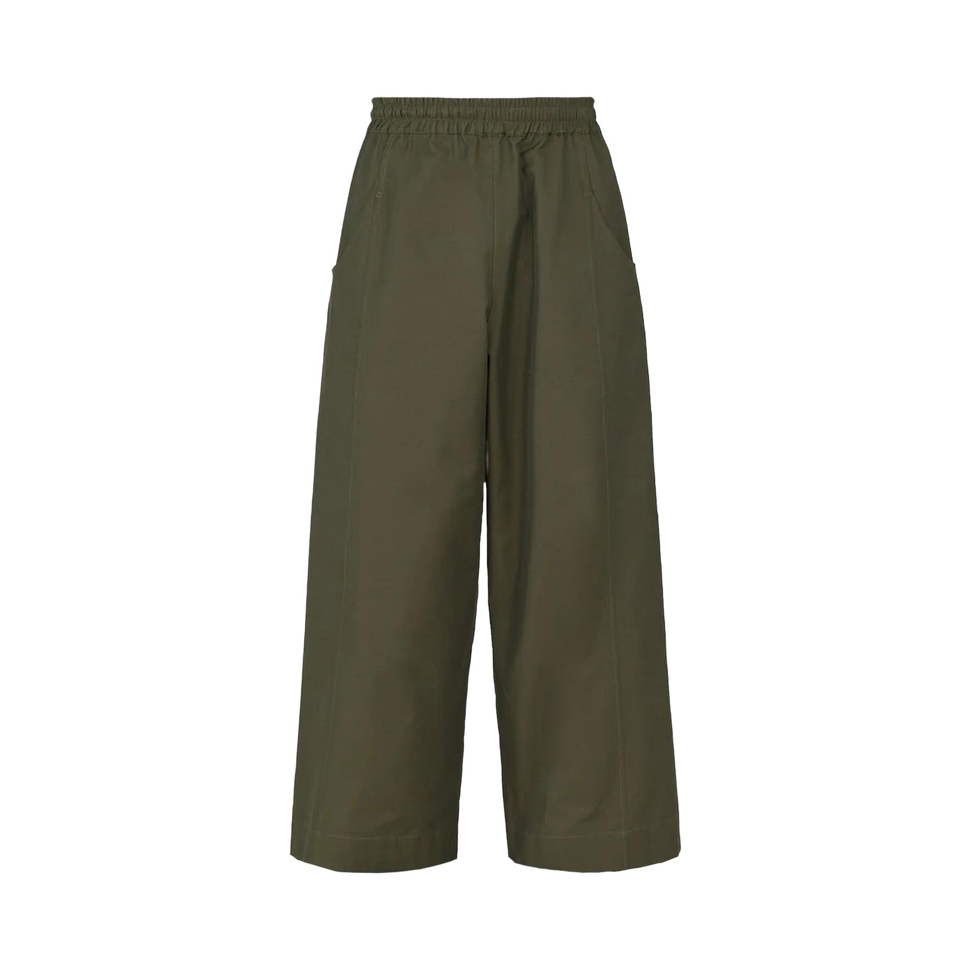 Buy Nicholas Daley Wide Leg Trouser 'Green' - ND AW25 WLT CDY OLV