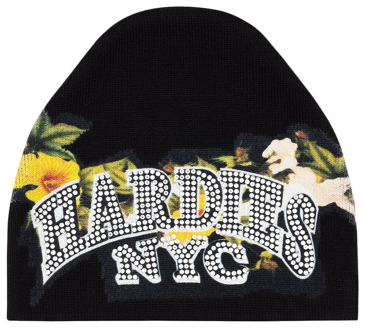 Denim Tears x Hardies Tears Beanie Black
