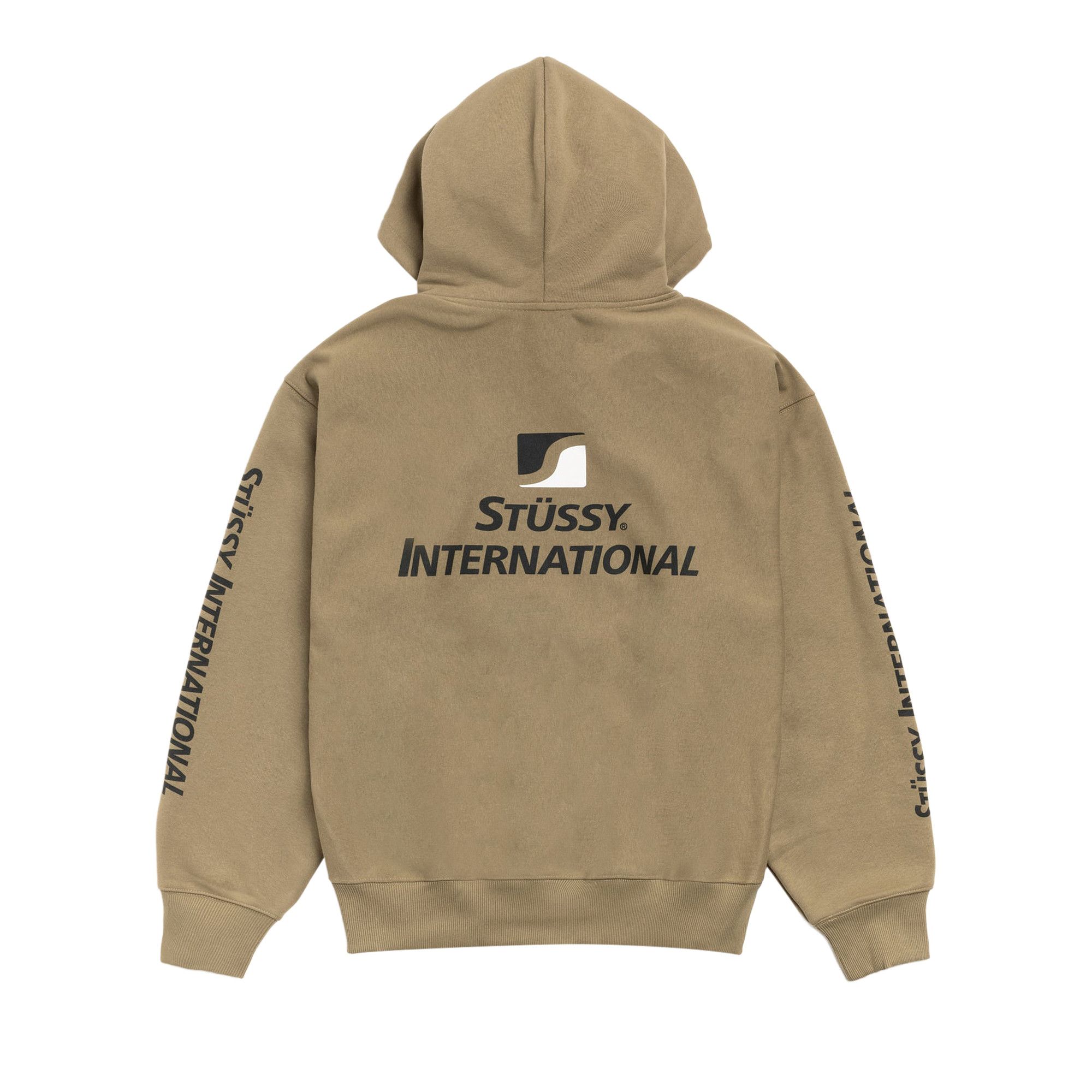 Buy Stussy International Zip Hoodie 'Army' - 1975146 ARMY | GOAT