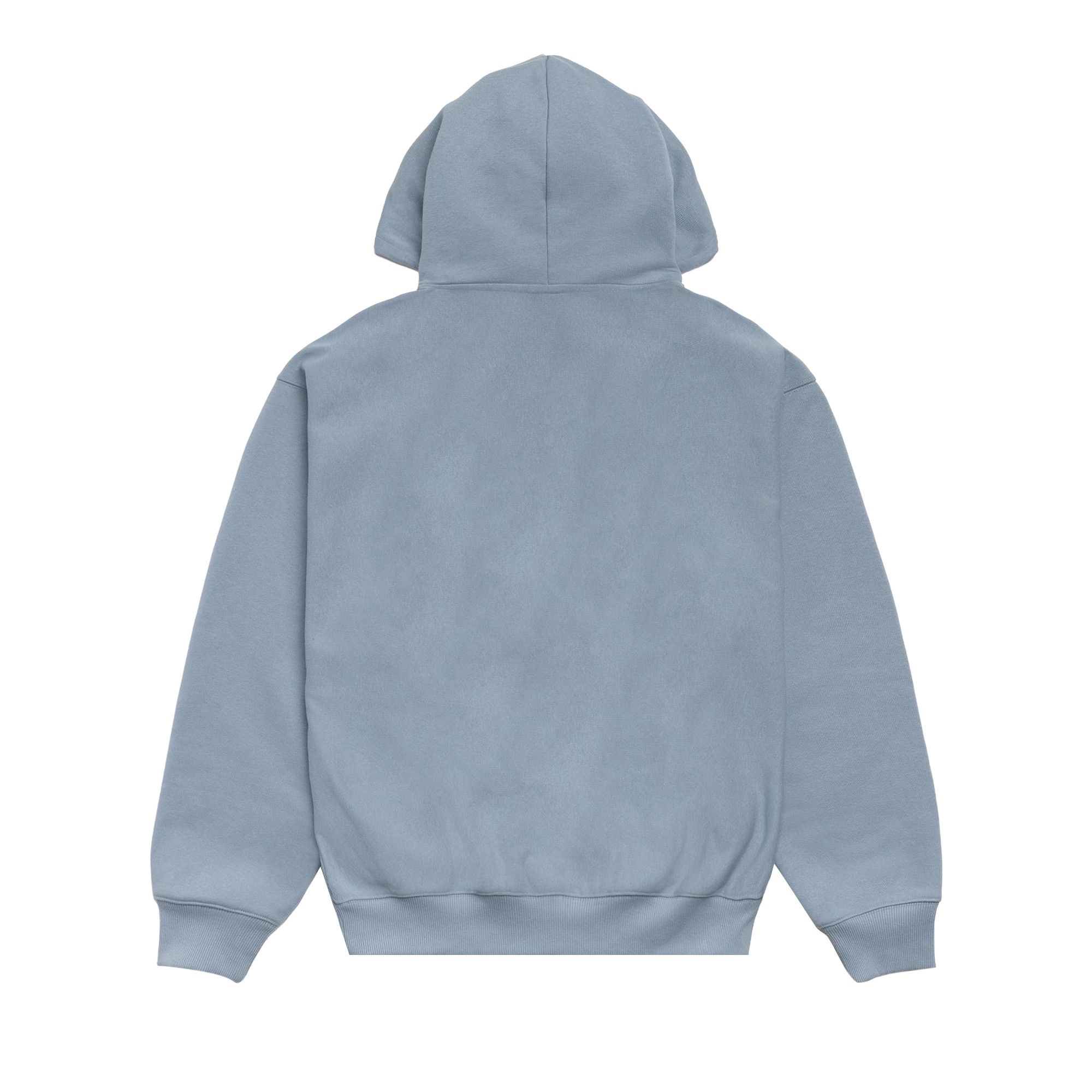 Buy Stussy Double Stripe Embroidered Hoodie 'Slate' - 118594 SLAT