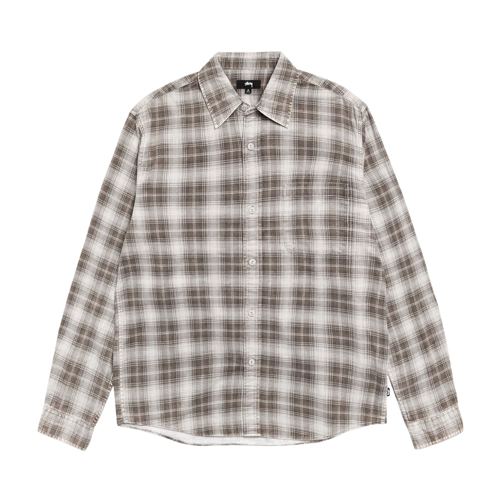 トップス STUSSY DAX PRINTED SHIRT Buy Stussy Dax Printed Shirt 'Brown' - 1110375 BROW | GOAT
