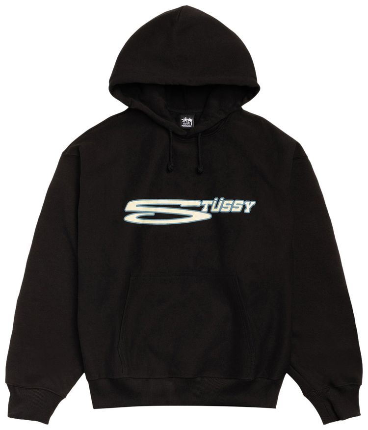 Stussy Stretch Hoodie Black