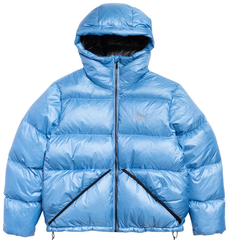 Stussy Micro Ripstop Down Parka Sky Blue