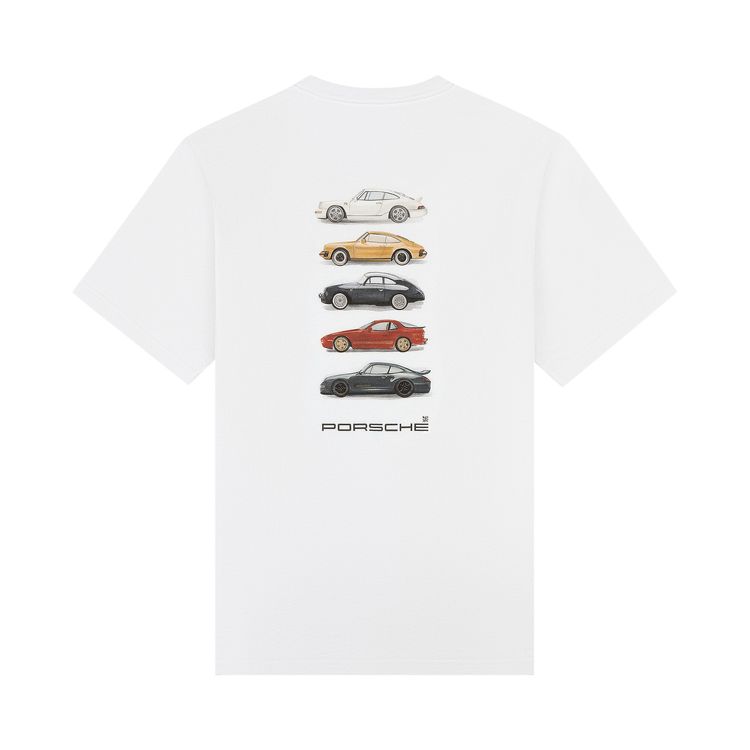 Aime Leon Dore x Porsche Fleet Tee Bright White