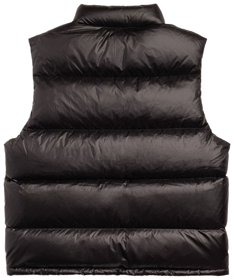 Stussy Micro Ripstop Down Vest Black