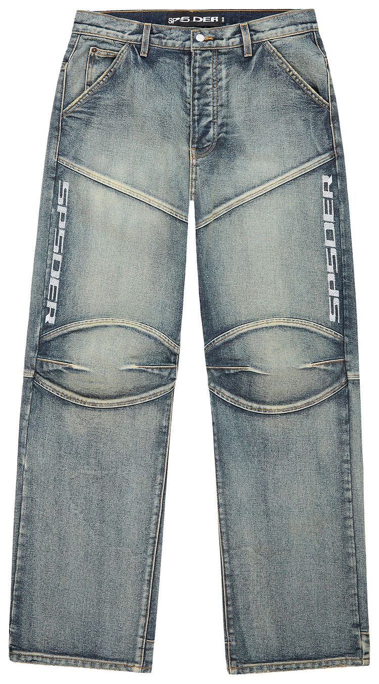 Sp5der Pit Crew Denim Indigo