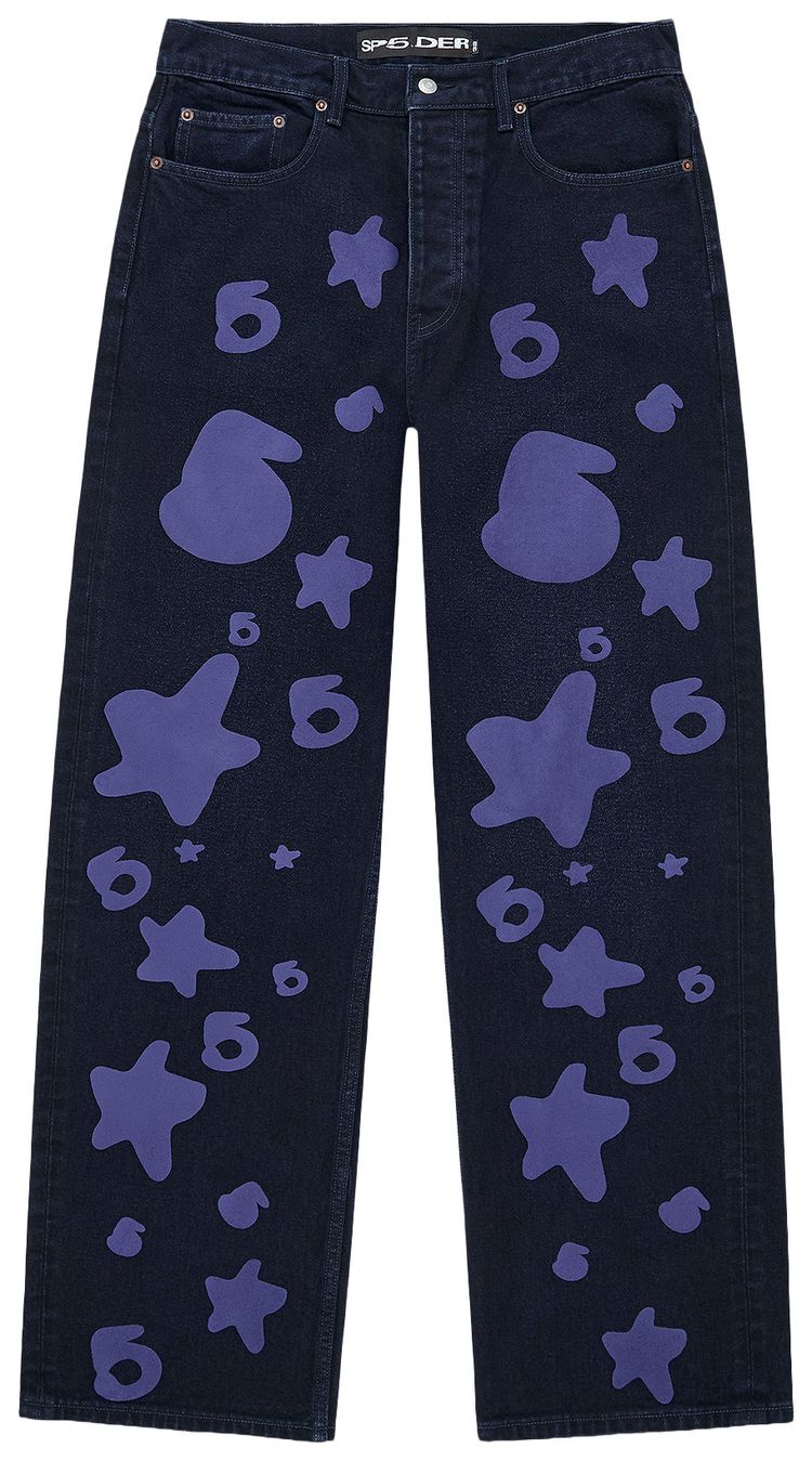 Sp5der Beluga Denim Indigo Denim