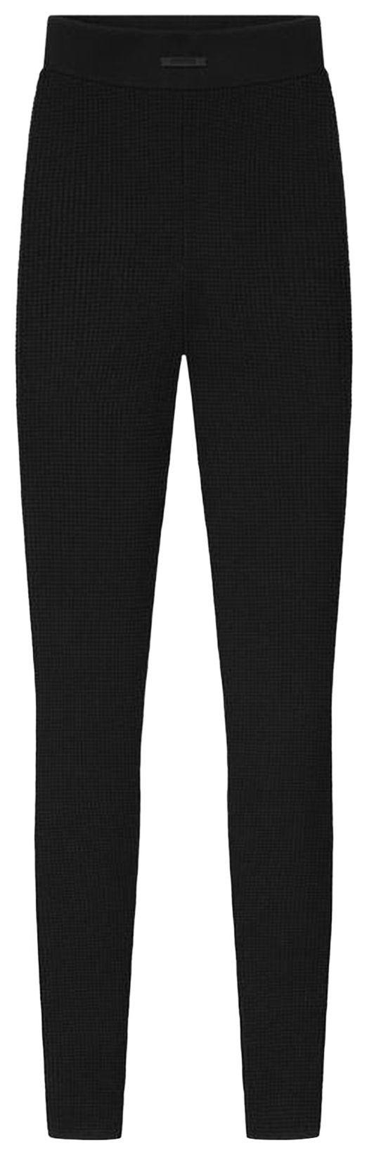 Fear of God Essentials Waffle Leggings Vintage Black