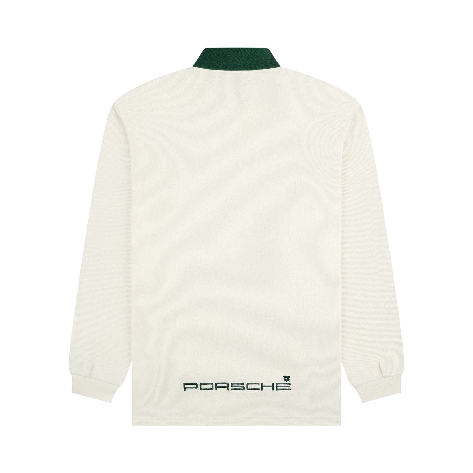 Buy Aimé Leon Dore x Porsche Crest Rugby 'Pristine' - FW25CT044
