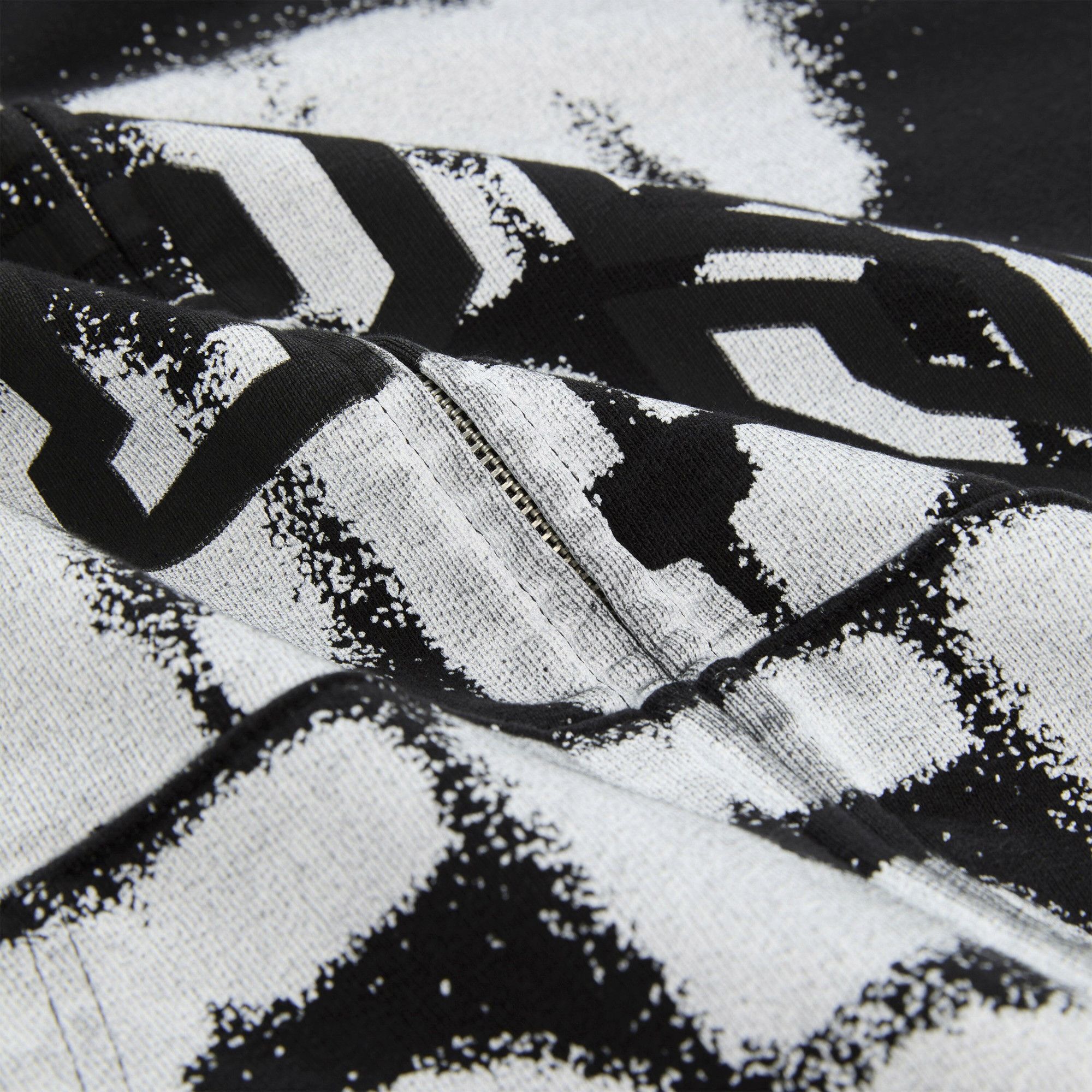 Buy Sp5der Sp555 Zip Hoodie 'Black' - ST015FW25BLK | GOAT SA