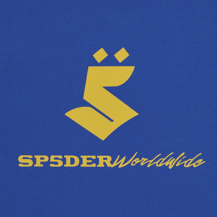 Sp5der 5uki Baby Tee Blue