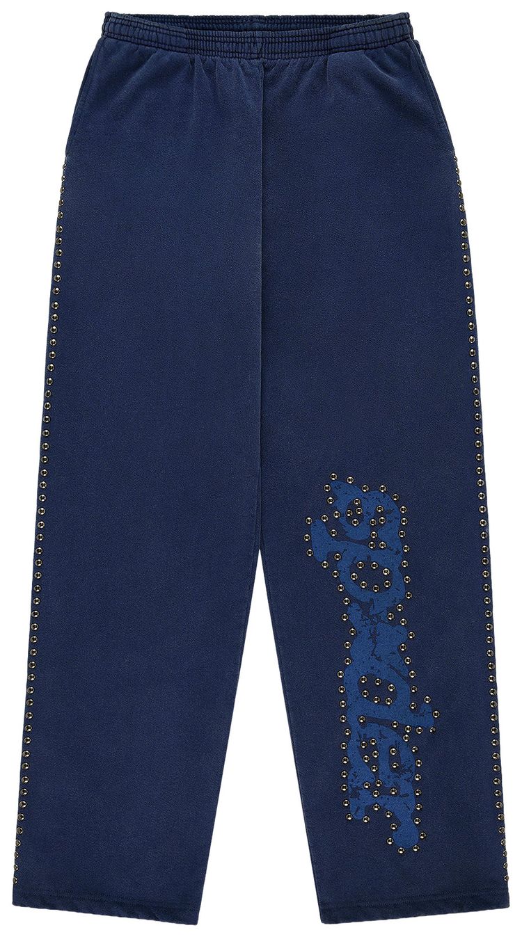 Sp5der Punk V3 Studded Sweatpant Blue
