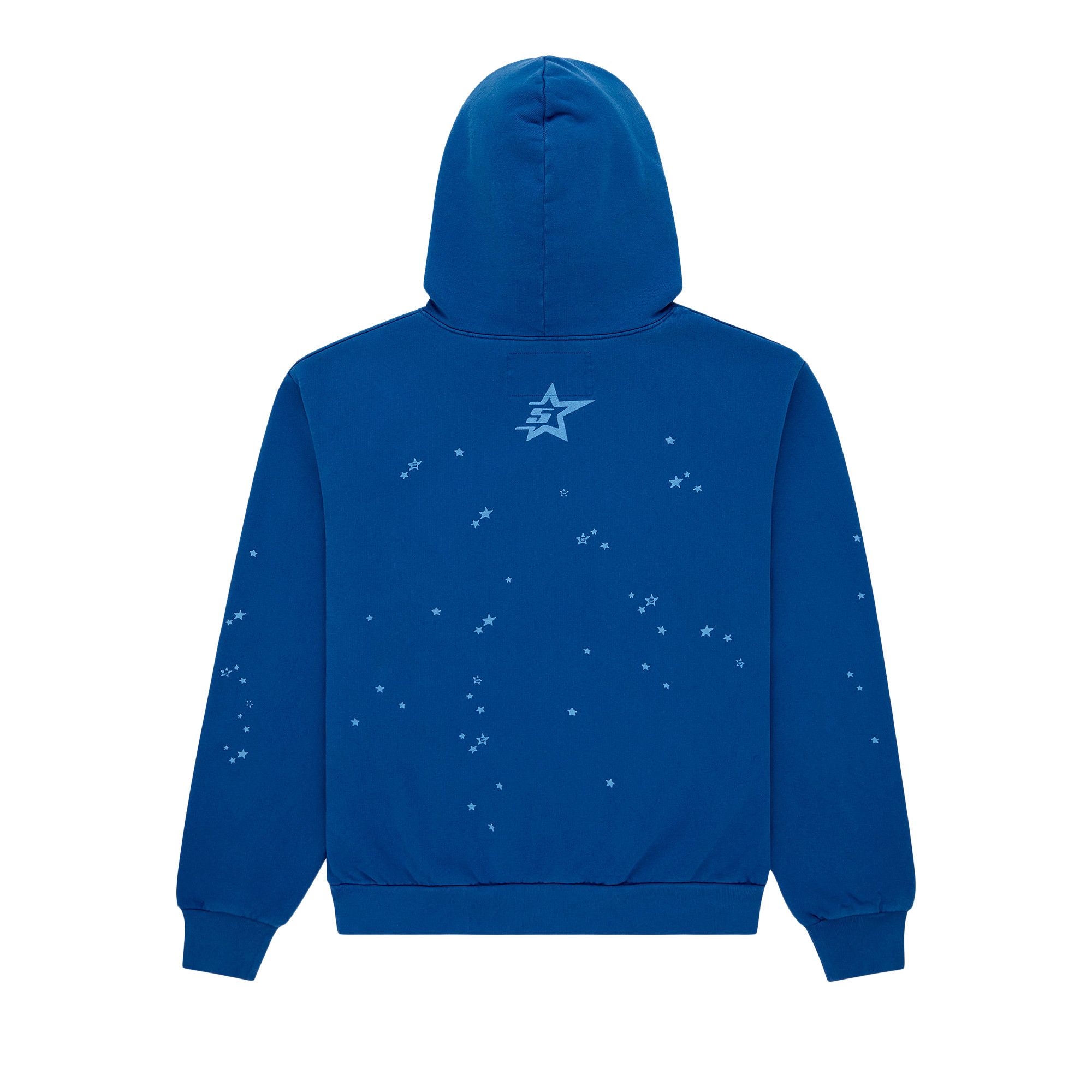 Buy Sp5der Star Girl Hoodie 'Blue' - ST011FW25BLU | GOAT
