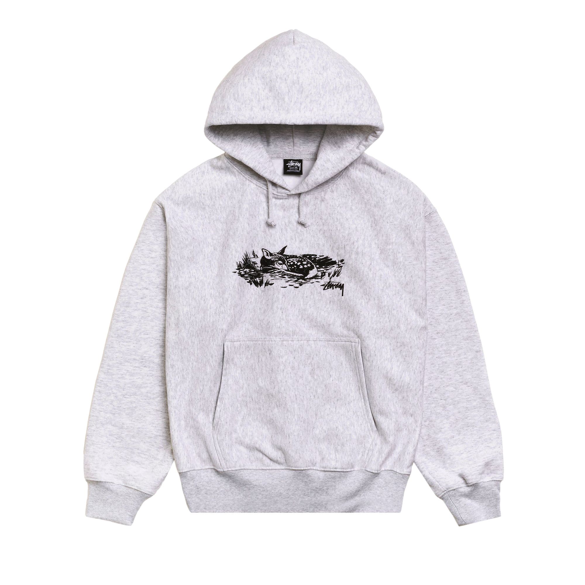 Buy Stussy Fawn Hoodie 'Ash Heather' - 1925143 ASH | GOAT CA