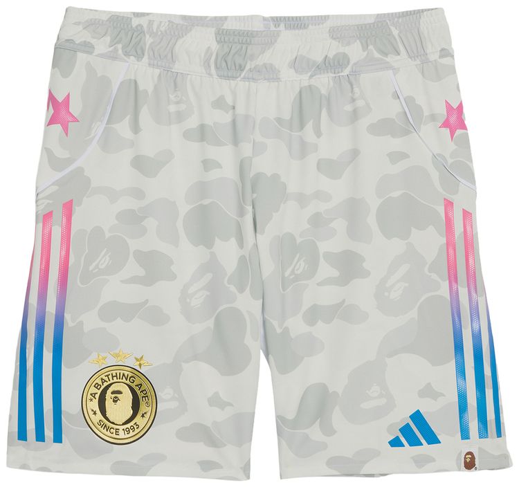 adidas x BAPE Football Shorts White