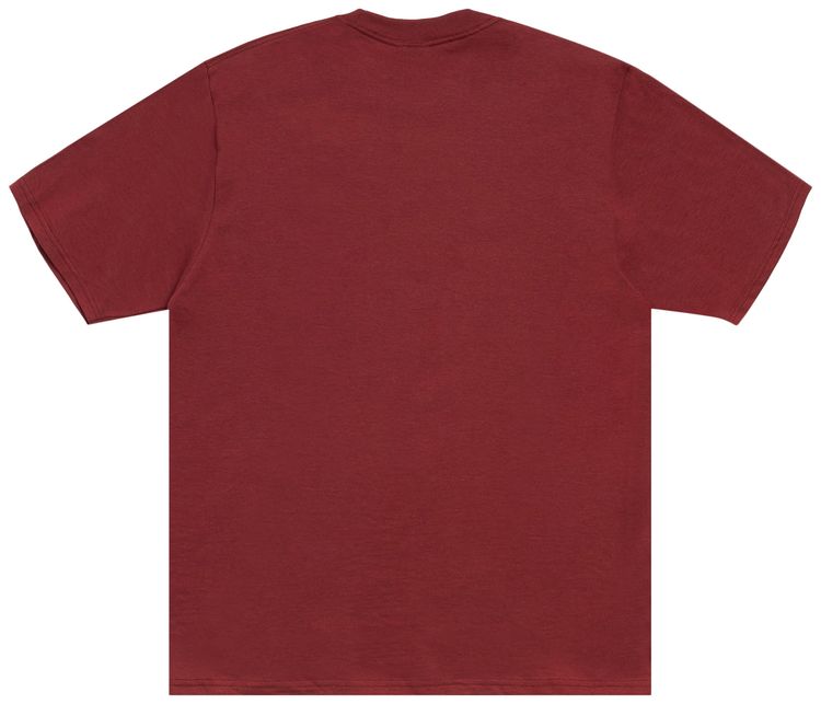 Stussy Long Range Tee Wine